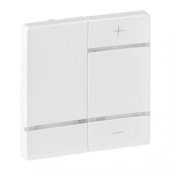 Лицевая панель радиоуправляющего устройства светорегуляторов Legrand Valena LIFE MyHome Play Zigbee белая