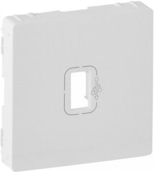 Лицевая панель розетки USB-удлинитель 3.0 Legrand Valena Life белая