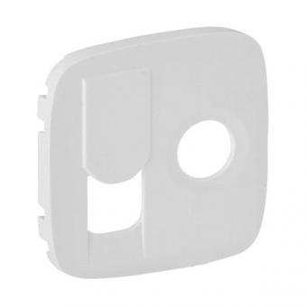 Лицевая панель розетки TV-RJ45 753055 Legrand Valena Allure белая
