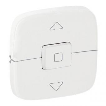 Лицевая панель выключателя жалюзи 752029/752030 Legrand Valena Allure белая