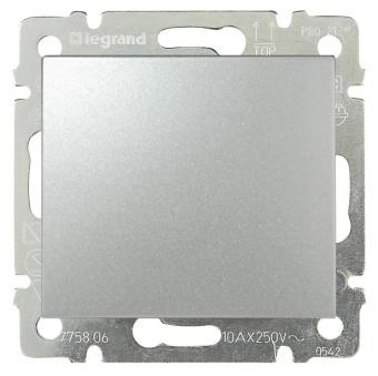 Заглушка Legrand Valena Classic алюминий