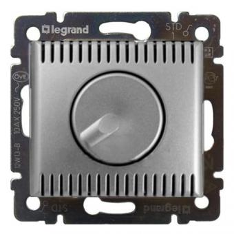 Светорегулятор (диммер) поворотный 1000Вт Legrand Valena Classic алюминий