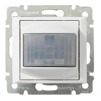 Датчик движения 320Вт, угол 130° Legrand Valena Classic белый