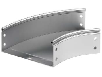 DKC Угол из нерж. стали CPO 45 горизонтальный 45° 200x80мм INOX (36084inox)