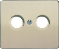 JUNG SL 500 Бронза Накладка TV-FMрозетки (SL561TVGB)