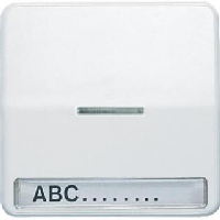 JUNG CD 500/CD plusЧерный Клавиша 1-я с/п с полем для надписи (CD590NAKO5SW)