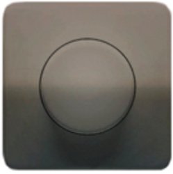 JUNG CD 500/CD plusКоричневый Накладка светорегулятора поворотного (CD540BR)