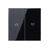 JUNG LS 990 ЧерныйКлавиша 2-я жалюзийная (LS995PSW)