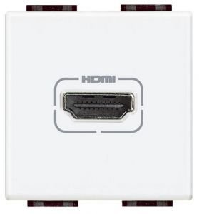 LivingLight Разъем HDMI, цвет белый