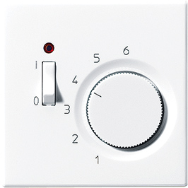JUNG LS 990Беж Термостат комнатный, 10(4)А, ~ 24v, 50/60 Hz (TRLS241)
