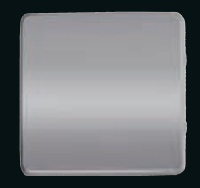 Клавиша широкая без подсветки, Bright Chrome