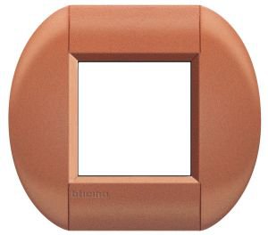 LivingLight Рамка овальная, 1 пост, цвет Сиена