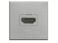 Axolute HDMI разъем, цвет алюминий