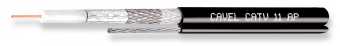 Кабель коаксиальный телевизионный Cavel CATV 11 AP, 75 Ом, Cu, уличный с тросом, Италия