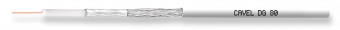 Кабель коаксиальный телевизионный Cavel DG 80, 75 Ом, Cu, Италия