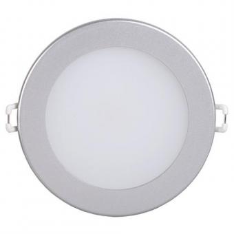 Светильник ДВО 1604 серебро круг LED 7Вт 4000 IP20