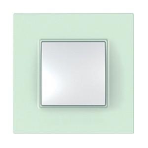 Рамка на один пост Schneider Electric Unica Quadro матовое стекло