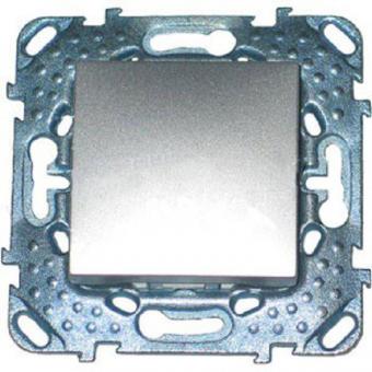 Переключатель одноклавишный Schneider Electric Unica Top алюминий