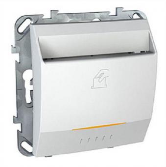 Выключатель карточный Schneider Electric Unica белый