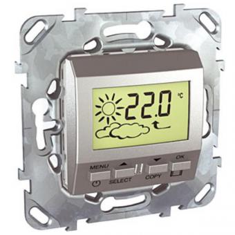 Метеостанция Schneider Electric Unica Top алюминий