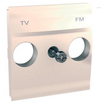 Центральная плата TV-FM розетки Schneider Electric Unica бежевая