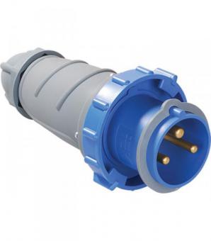 Вилка переносная ССИ-033 63А-6ч/200-250В 2Р+РЕ IP67 MAGNUM ИЭК