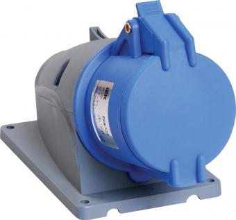 Розетка стационарная ССИ-123 32А-6ч/200-250В 2Р+РЕ IP44 MAGNUM ИЭК