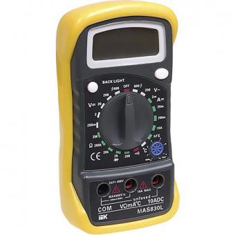 Мультиметр цифровой IEK Master MAS830L
