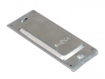 Пластина защитная IP44 осн.150 (мет.), цинк-ламельная