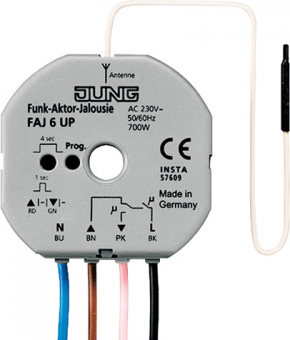 JUNG Радиошина Универсальный радиодиммер, 315W/VA, ~230 V, DIN-рейка  (FUD1254