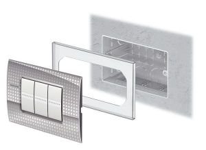 LivingLight Накладка для установки рамок AIR на коробку 503E