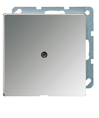 JUNG LS 990 Блестящий хромВывод кабеля (GCR2990A)