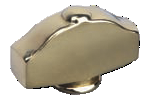 FEDE Bright gold Овал фигурный Поворотная ручка (FD02314OB)