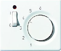 JUNG SL 500 БронзаНакладка регулятора теплого пола(мех.FTR231U) (SLFTR231PLGB)