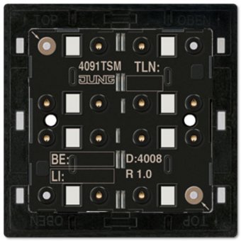 KNX кнопочный модуль с интегрированным шинным сопряжением, 