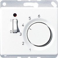 JUNG SL 500 Черный Термостат комнатный, 10(4)А (TRSL231SW)