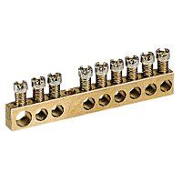 Клеммник Legrand неизолированный 1х6-25+14х1.5-16 мм2