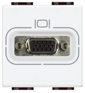 LivingLight Разъем HD15, цвет белый