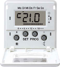 JUNG CD 500/CD plusБронза Дисплей термостата с таймером(мех. UT238E) (CDUT238DGB)