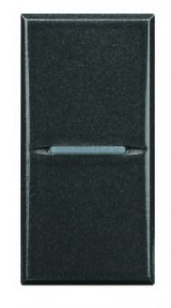 Axolute Кнопка 1Р (NС) 10 А 250 В~, цвет алюминий