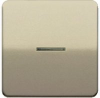 JUNG CD 500/CD plusБронза Накладка светорегулятора/выключателя нажимного с индикацией (CD1561.07UGB