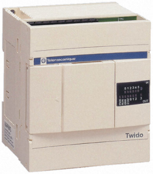 TWIDO КОМПАКТНЫЙ ПЛК, ПИТАНИЕ ОТ СЕТИ ~100-240В, 14ВХ =24В/10ВЫХ РЕЛЕЙНЫХ