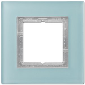 JUNG LS plusСтекло Светло-Зеленое Рамка 3-я (LSP983GLAS)