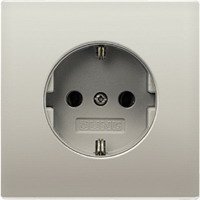 Штепсельная розетка SCHUKO 16A 250V~ ; благородная сталь