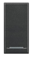 Axolute Кнопка 1Р (NO) 16 А 250 В~ цвет антрацит