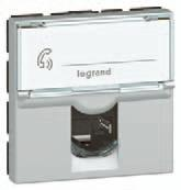MOSAIC RJ45 FTP кат5е 2мод ал