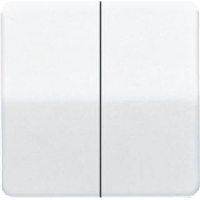 JUNG CD 500/CD plusБел Накладка светорегулятора 2-х канального нажимного (CD1565.07WW)