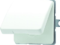 JUNG CD 500/CD plusЗеленый Розетка с/з с крышкой (CD520WUGN)