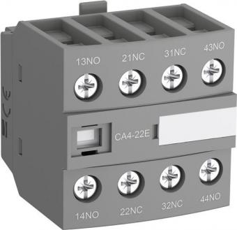 Блок контактный дополнительный ABB CA4-22E (2НО+2НЗ) для контакторов AF09…AF38