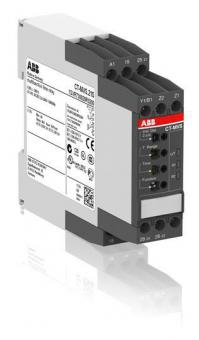 Реле времени CT-MVS.22S многофункциональное, 24-240В АС, 24- 48В DC, 0,05..300ч, 2ПК, винтовые клеммы